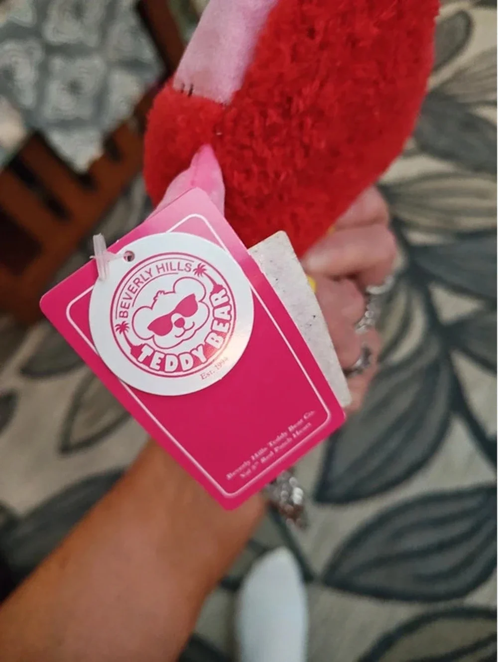Heart plushie